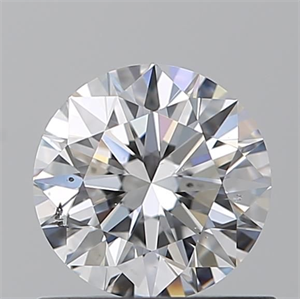 Foto Diamante Natural 0.80 quilates, Redondo , Color E, claridad SI2 y certificado GIA de