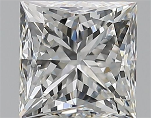 Picture of Natural Diamond 1.20 Carats, Princess with  Cut, G Color, VS2 Clarity and Certified by GIA