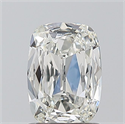 Diamante Natural 0.90 quilates, Del cojín , Color I, claridad VVS2 y certificado GIA