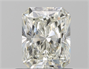 Natural Diamond 0.90 Carats, Radiant with  Cut, J Color, VVS1 Clarity and Certified by GIA