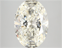 Diamante Natural 5.03 quilates, Ovalado , Color J, claridad SI1 y certificado IGI
