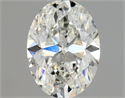 Diamante Natural 0.50 quilates, Ovalado , Color H, claridad SI2 y certificado GIA