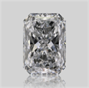 Diamante Natural 0.71 quilates, Radiante , Color D, claridad VVS1 y certificado GIA