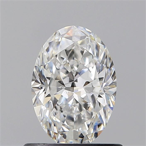 Picture of Natural Diamond 0.72 Carats, Oval with  Cut, E Color, SI1 Clarity and Certified by GIA
