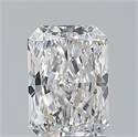Diamante Natural 0.70 quilates, Radiante , Color E, claridad VS1 y certificado GIA