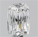 Natural Diamond 0.45 Carats, Cushion with  Cut, D Color, IF Clarity and Certified by GIA