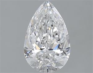 Foto Diamante Natural 1.20 quilates, De pera , Color D, claridad SI2 y certificado GIA de