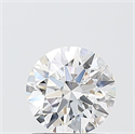 Del inventario de diamantes de laboratorio, 1.07 quilates, Redondo , Color E, claridad VVS2 y certificado IGI