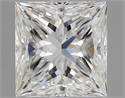 Natural Diamond 1.91 Carats, Princess with  Cut, G Color, VS2 Clarity and Certified by GIA