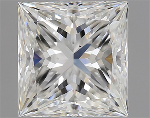 Picture of Natural Diamond 1.91 Carats, Princess with  Cut, G Color, VS2 Clarity and Certified by GIA