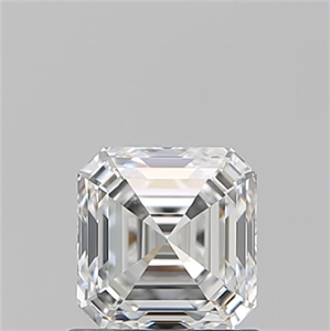 Picture of Natural Diamond 1.02 Carats, Asscher with  Cut, F Color, VS2 Clarity and Certified by GIA