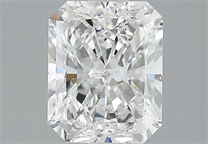Picture of Natural Diamond 1.53 Carats, Radiant with  Cut, H Color, VS2 Clarity and Certified by GIA