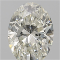 Diamante Natural 0.54 quilates, Ovalado , Color K, claridad VVS2 y certificado GIA