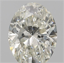 Diamante Natural 0.54 quilates, Ovalado , Color K, claridad VVS2 y certificado GIA