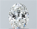 Diamante Natural 0.90 quilates, Ovalado , Color G, claridad VS1 y certificado GIA