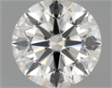 Natural Diamond 0.80 Carats, Round with Excellent Cut, F Color, VVS2 Clarity and Certified by IGI