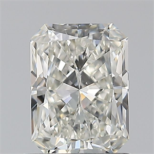 Foto Diamante Natural 0.90 quilates, Radiante , Color I, claridad VVS2 y certificado GIA de