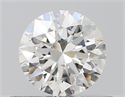 Diamante Natural 0.50 quilates, Redondo , Color H, claridad VVS2 y certificado GIA