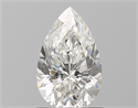 Natural Diamond 1.01 Carats, Pear with  Cut, H Color, SI1 Clarity and Certified by GIA
