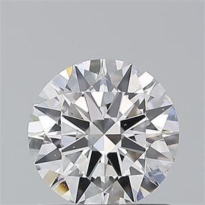 Picture of Natural Diamond 0.80 Carats, Round with Excellent Cut, D Color, SI1 Clarity and Certified by GIA