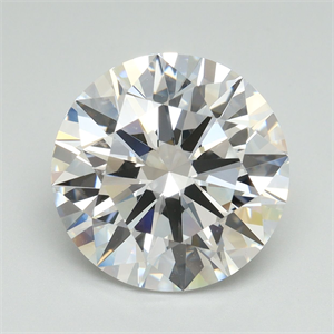 Picture of Lab Grown Diamond 6.12 Carats, Round with Ideal Cut, E Color, VVS2 Clarity and Certified by IGI
