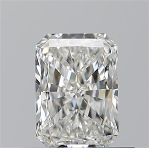 Picture of Natural Diamond 0.50 Carats, Radiant with  Cut, H Color, VS2 Clarity and Certified by GIA