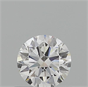 Diamante Natural 0.50 quilates, Redondo , Color D, claridad VVS2 y certificado GIA