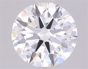 Picture of Lab Grown Diamond 2.03 Carats, Round with Ideal Cut, D Color, IF Clarity and Certified by IGI