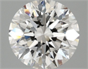 Del inventario de diamantes de laboratorio, 2.42 quilates, Redondo , Color F, claridad VVS2 y certificado IGI