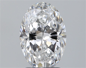 Foto Diamante Natural 2.00 quilates, Ovalado , Color D, claridad VVS1 y certificado GIA de