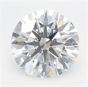 Del inventario de diamantes de laboratorio, 3.45 quilates, Redondo , Color D, claridad IF y certificado IGI