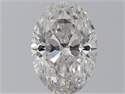 Diamante Natural 4.01 quilates, Ovalado , Color F, claridad SI2 y certificado HRD
