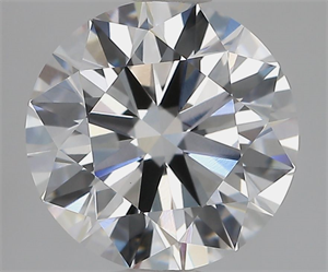 Picture of Lab Grown Diamond 2.01 Carats, Round with Ideal Cut, D Color, VVS2 Clarity and Certified by IGI