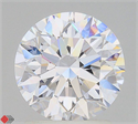 Del inventario de diamantes de laboratorio, 1.90 quilates, Redondo , Color D, claridad VVS2 y certificado IGI