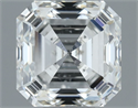 Diamante Natural 1.00 quilates, Asscher , Color H, claridad SI1 y certificado IGI