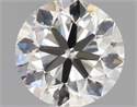Diamante Natural 0.70 quilates, Redondo , Color I, claridad VS1 y certificado GIA