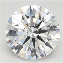 Lab Grown Diamond 5.03 Carats, Round with Excellent Cut, D Color, VVS1 Clarity and Certified by GIA