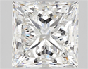 Diamante Natural 2.07 quilates, Princesa , Color F, claridad VS1 y certificado GIA