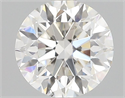 Natural Diamond 0.70 Carats, Round with Very Good Cut, J Color, SI1 Clarity and Certified by GIA