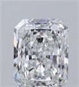Diamante Natural 0.35 quilates, Radiante , Color E, claridad VVS1 y certificado GIA