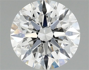 Picture of Lab Grown Diamond 1.53 Carats, Round with Excellent Cut, F Color, VS1 Clarity and Certified by IGI