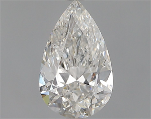 Picture of Natural Diamond 0.74 Carats, Pear with  Cut, G Color, I1 Clarity and Certified by GIA