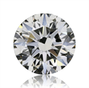 Natural Diamond 1.02 Carats, Round with Excellent Cut, K Color, VVS1 Clarity and Certified by GIA
