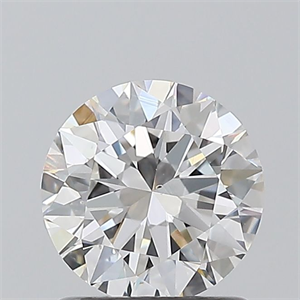 Picture of Natural Diamond 1.01 Carats, Round with Excellent Cut, E Color, SI1 Clarity and Certified by GIA