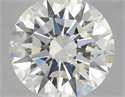 Natural Diamond 0.71 Carats, Round with Excellent Cut, G Color, VVS1 Clarity and Certified by GIA
