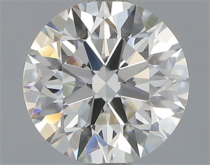 Picture of Natural Diamond 0.73 Carats, Round with Excellent Cut, H Color, VVS2 Clarity and Certified by GIA