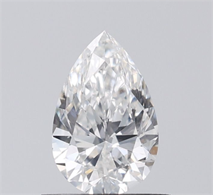 Foto Diamante Natural 0.50 quilates, De pera , Color F, claridad SI1 y certificado GIA de