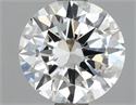 Del inventario de diamantes de laboratorio, 2.08 quilates, Redondo , Color E, claridad VVS2 y certificado IGI