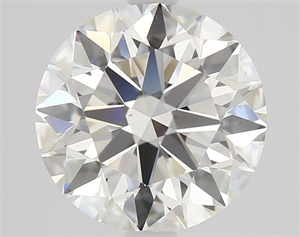 Foto Diamante Natural 1.53 quilates, Redondo , Color I, claridad SI1 y certificado GIA de