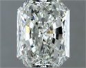 Natural Diamond 1.51 Carats, Radiant with  Cut, H Color, VS1 Clarity and Certified by IGI